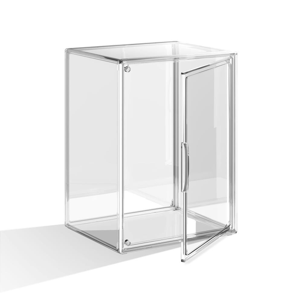 Clear Acrylic Display Case, Large Stackable Storage 1 Pack, X Large-Clear [