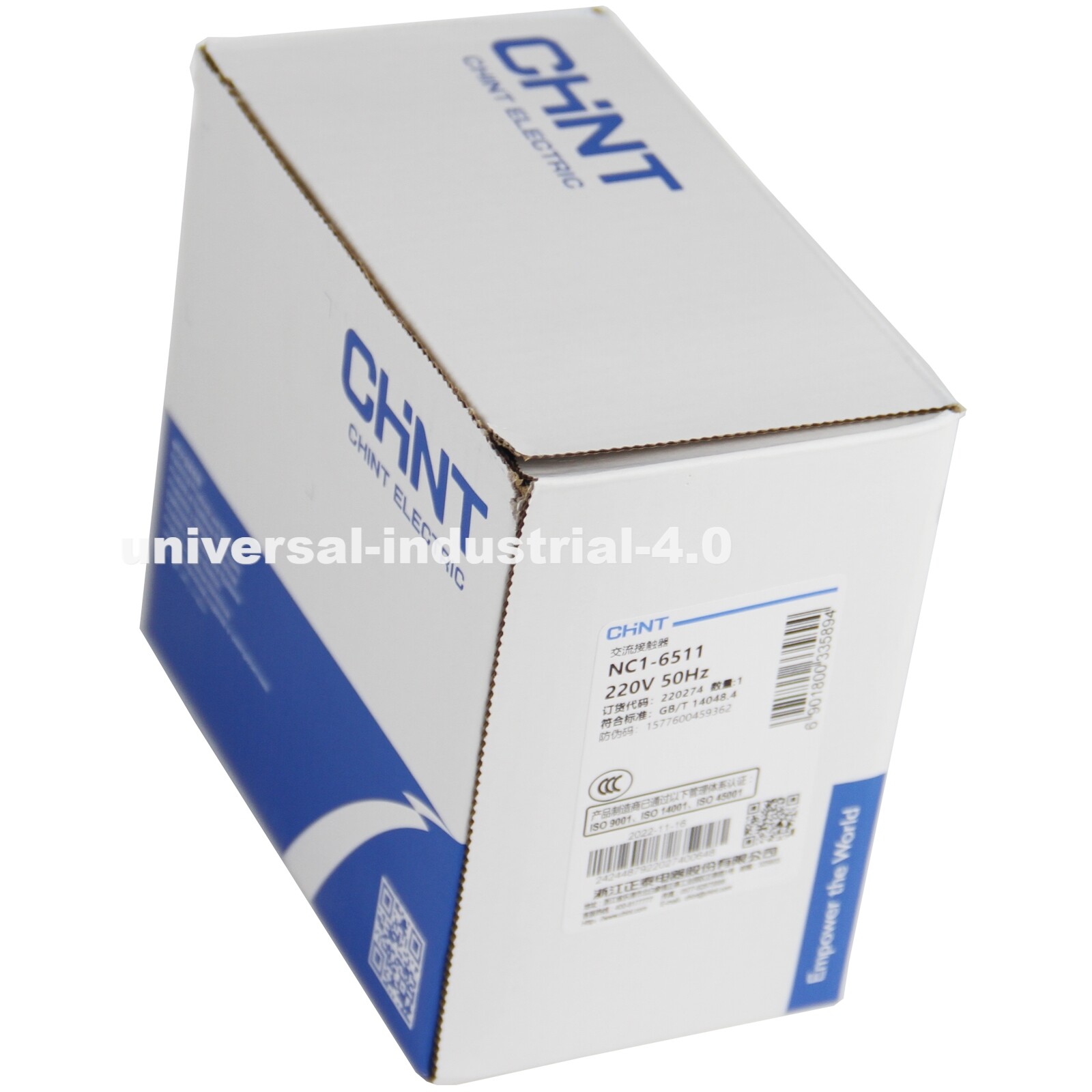 CHNT NC1-6511 220V AC Contactor NEW