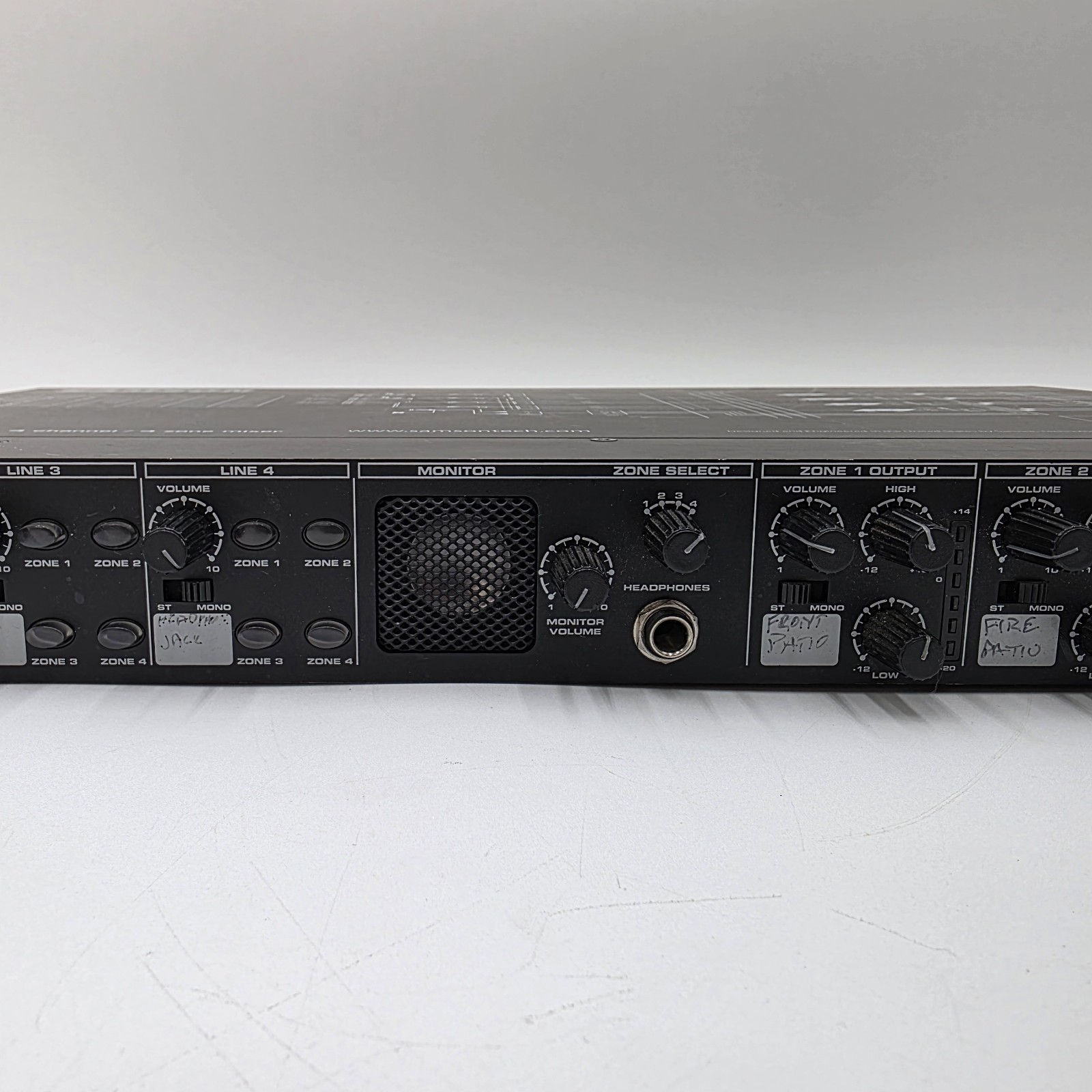 Samson Stereo Mixer 4 input/4 S Zone