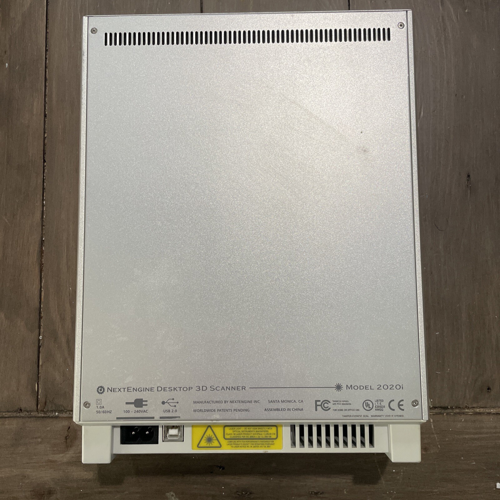 NextEngine Desktop 2020i 3d Scanner Untested / For Parts ?