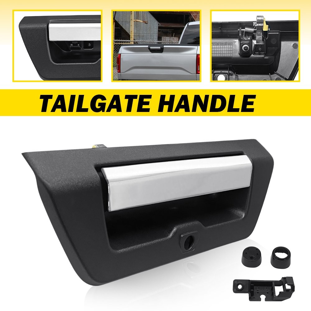 Tailgate Latch Handle For 2015-2018 Ford F150 with Camera Hole FL3Z9943400FA EK