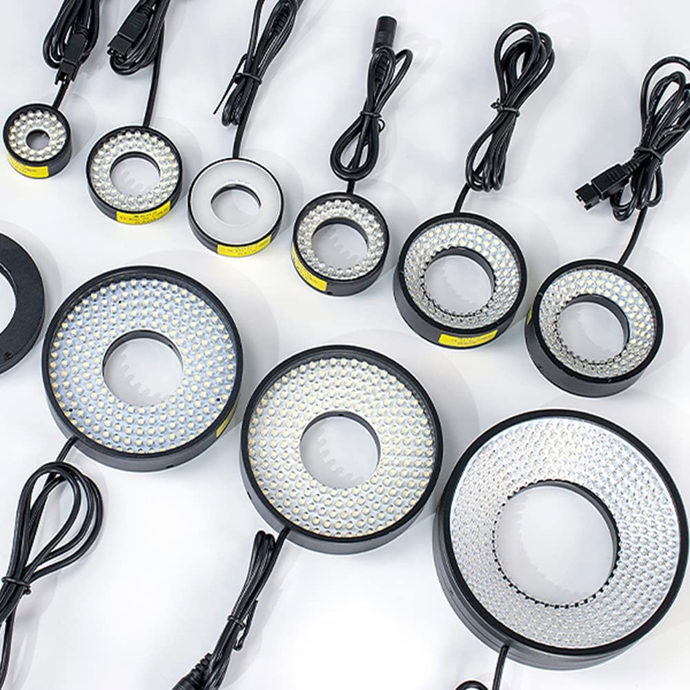 120mm White Ring Light Machine Vision LED 24V Detection and 120mm,
