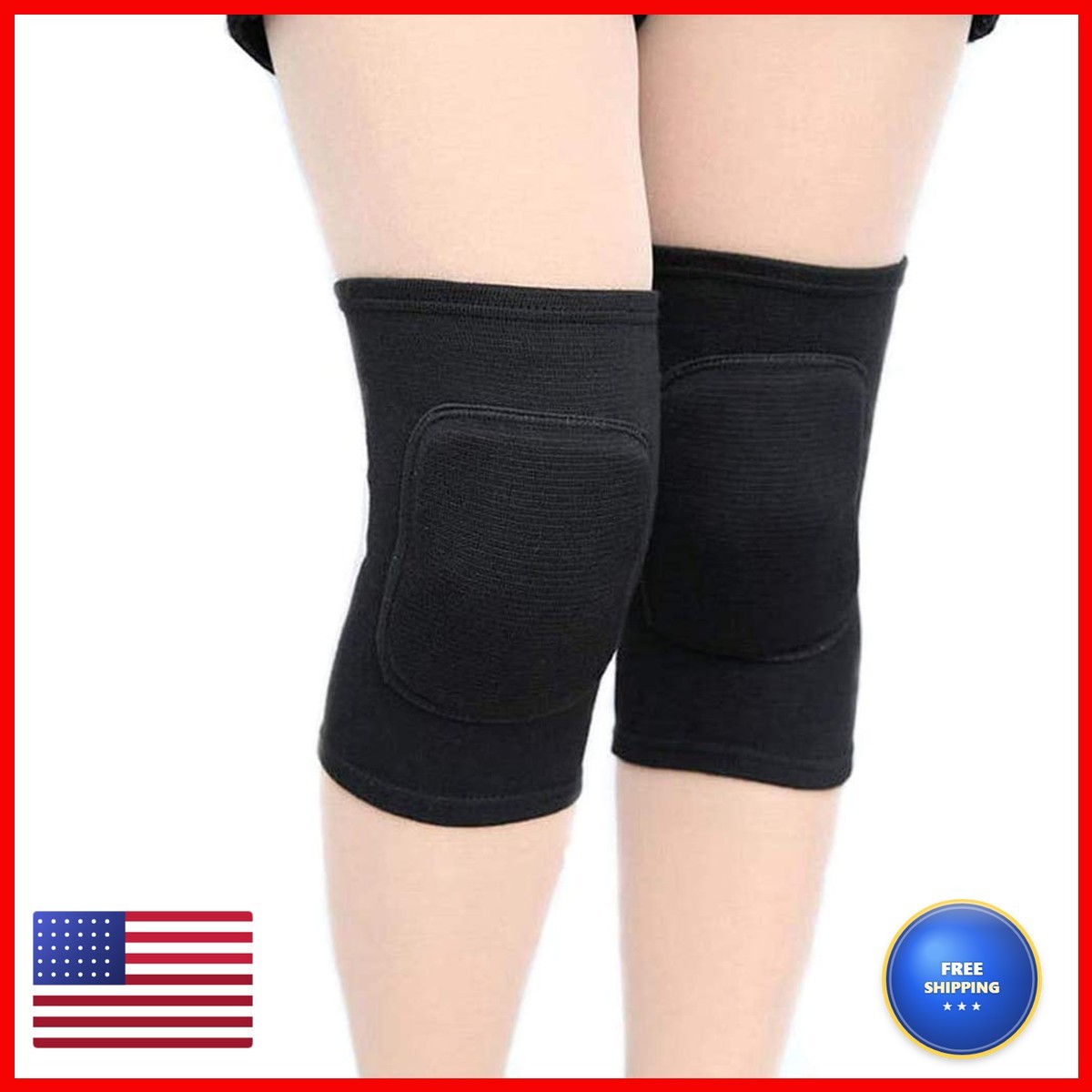 Yicyc Volleyball Knee Pads For Dancers Soft Breathable Knee Pads For Men Women