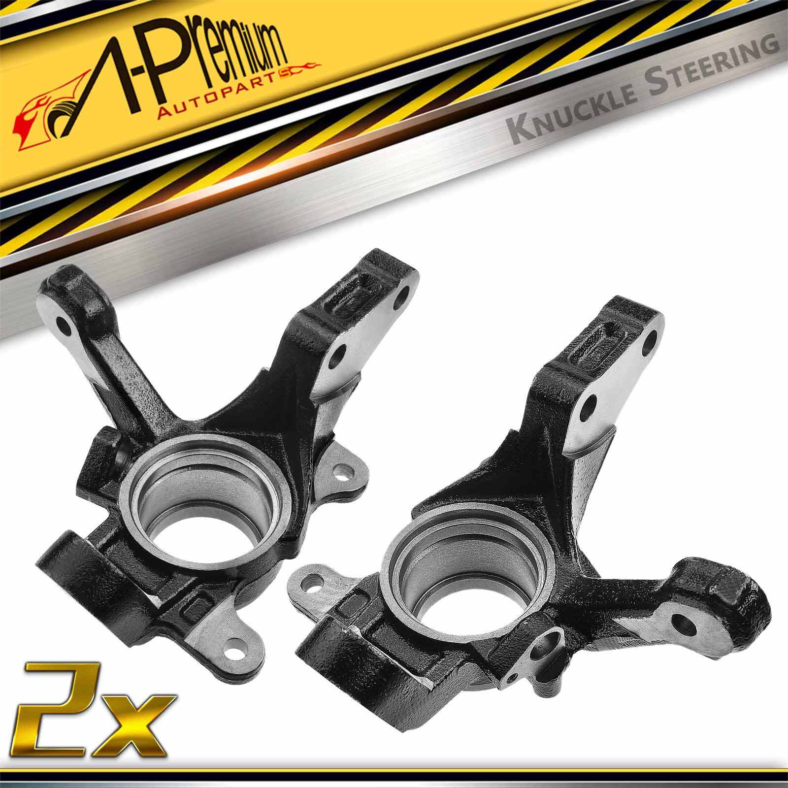 A-Premium Pair Front Steering Knuckle for Toyota Corolla 1993-2002 L4 1.6L 1.8L