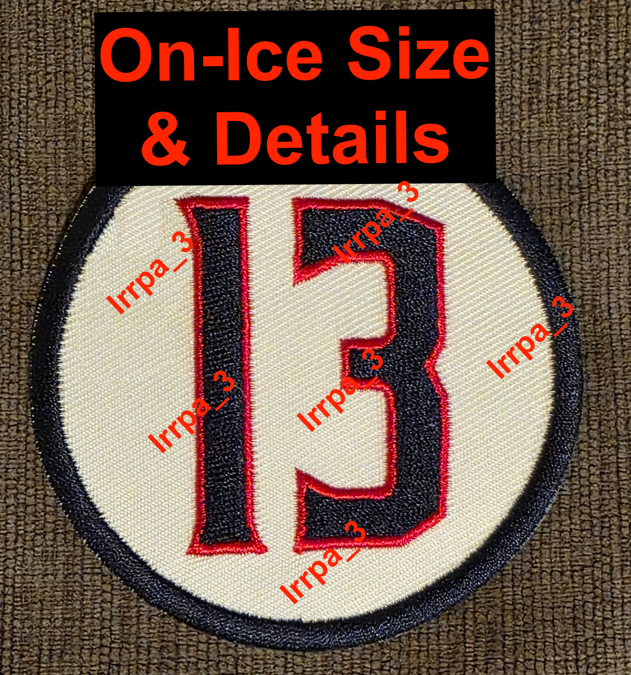 Johnny Gaudreau #13 Memorial Hockey Jersey Patch Columbus Blue Jackets White