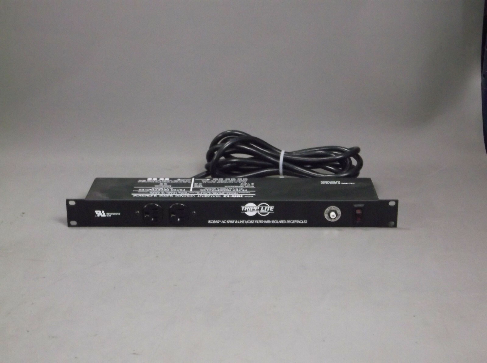 Tripp Lite IBR-12 Ultra Transient Voltage Surge Suppressor ISOBAR 120v  TESTED