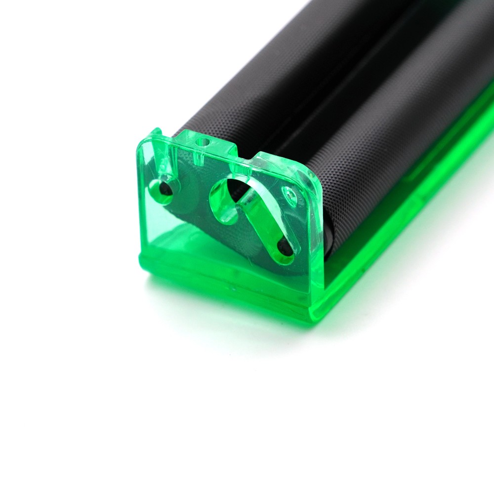 70mm Automatic Cigarette Tobacco Roller Portable Plastic Rolling Machine Green