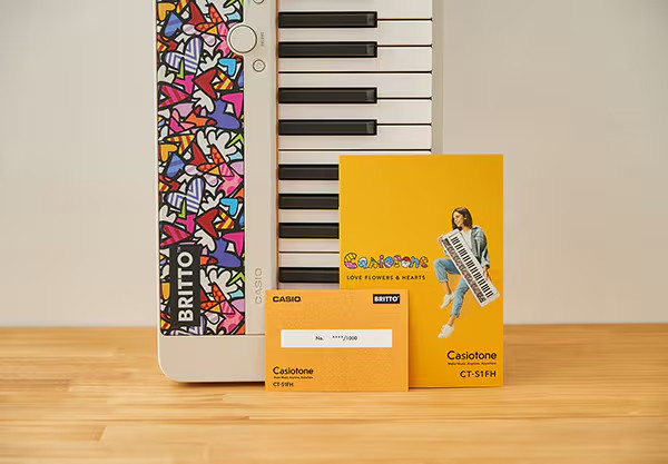 Casio CT-S1FH ROMERO BRITTO Limited Edition 61 note digital keyboard