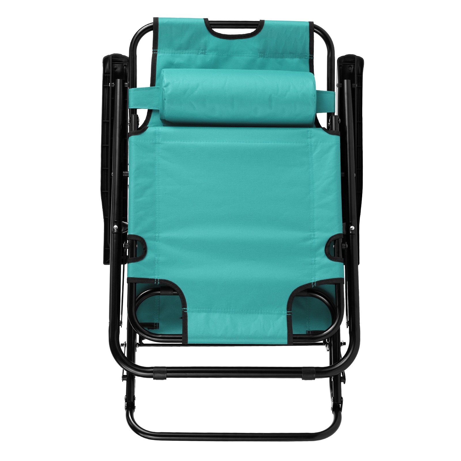 Portable Dual Purposes Extendable Folding Reclining Chair Green