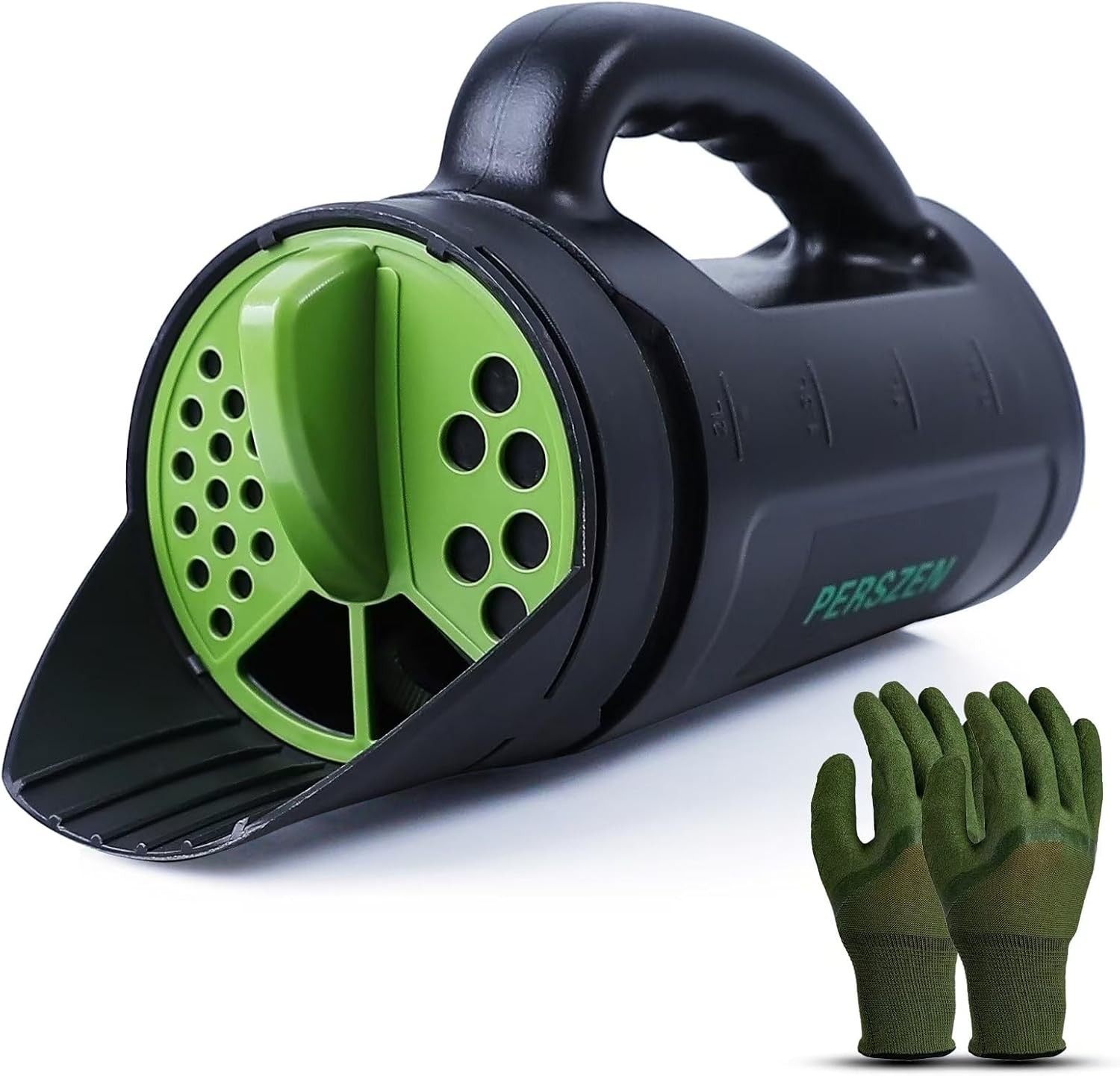 Seed Spreader Hand Held, Hand Spreader Lawn and Garden for Fertilizer Grass Seed