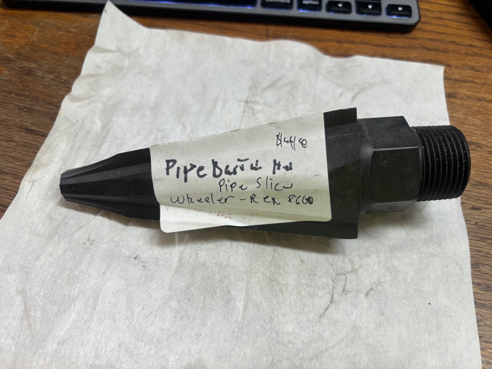 WHEELER-REX 8600 - Pipe Slice, 1" NPT for Replacing Copper, Galv, Lead Service L