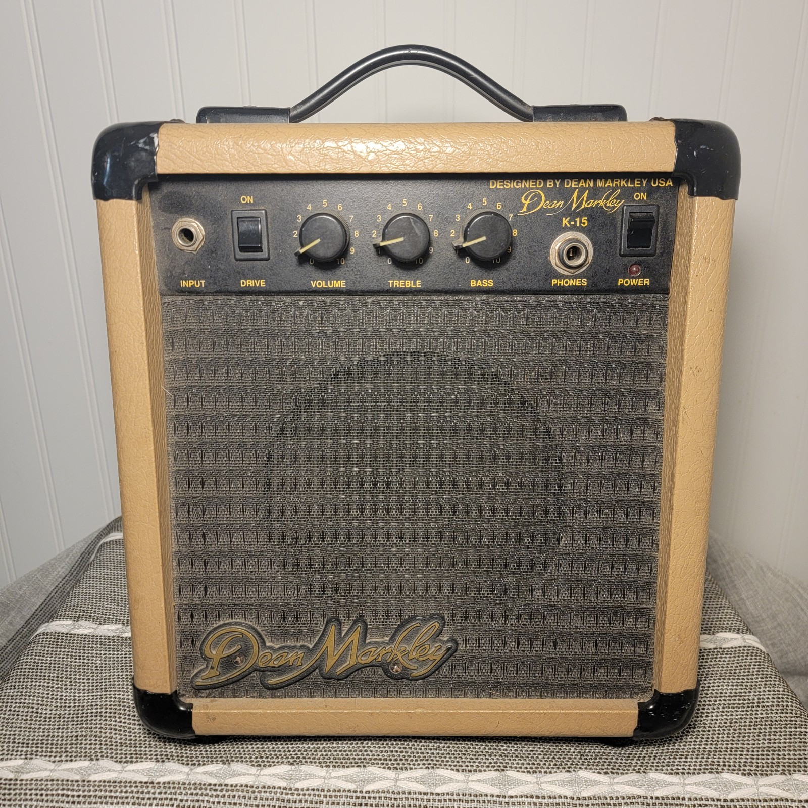 Dean Markley K-15 Guitar Amplifier 117 Vac 60HZ 30 Watts