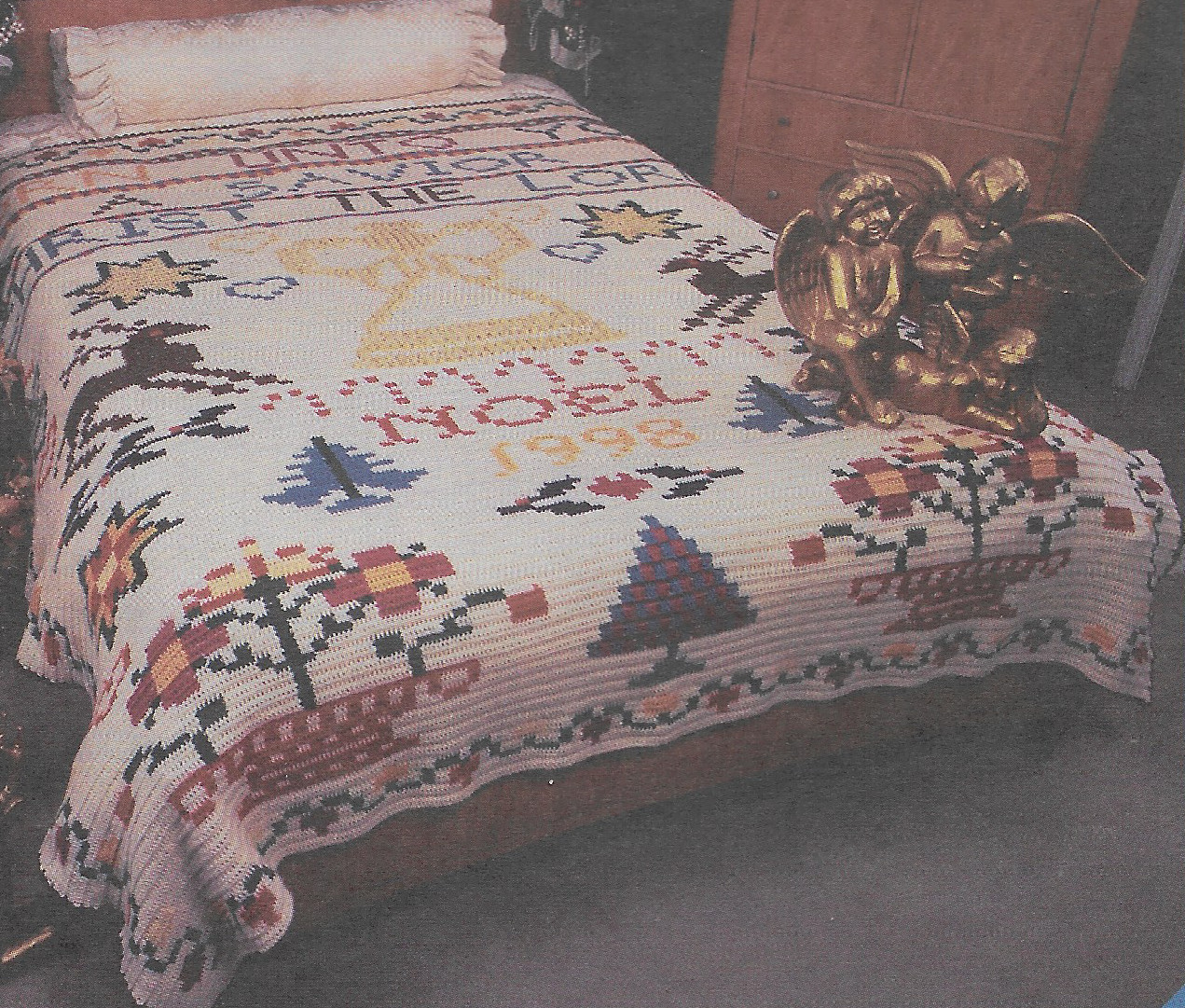 Angel Afghan crochet pattern instructions