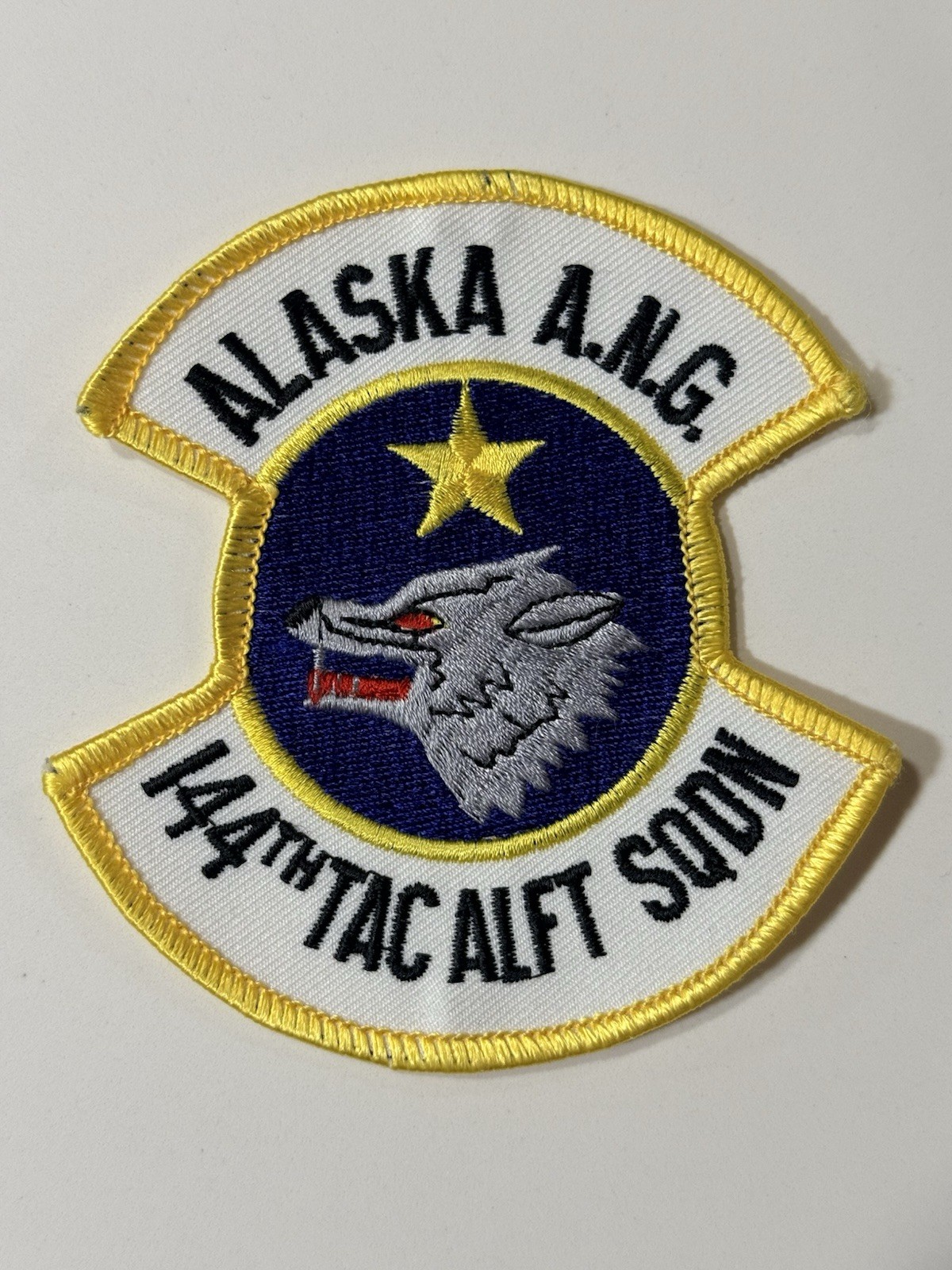 Original USAF 144th Tactical Air Lift Squadron - Alaska Air National Guard Patch