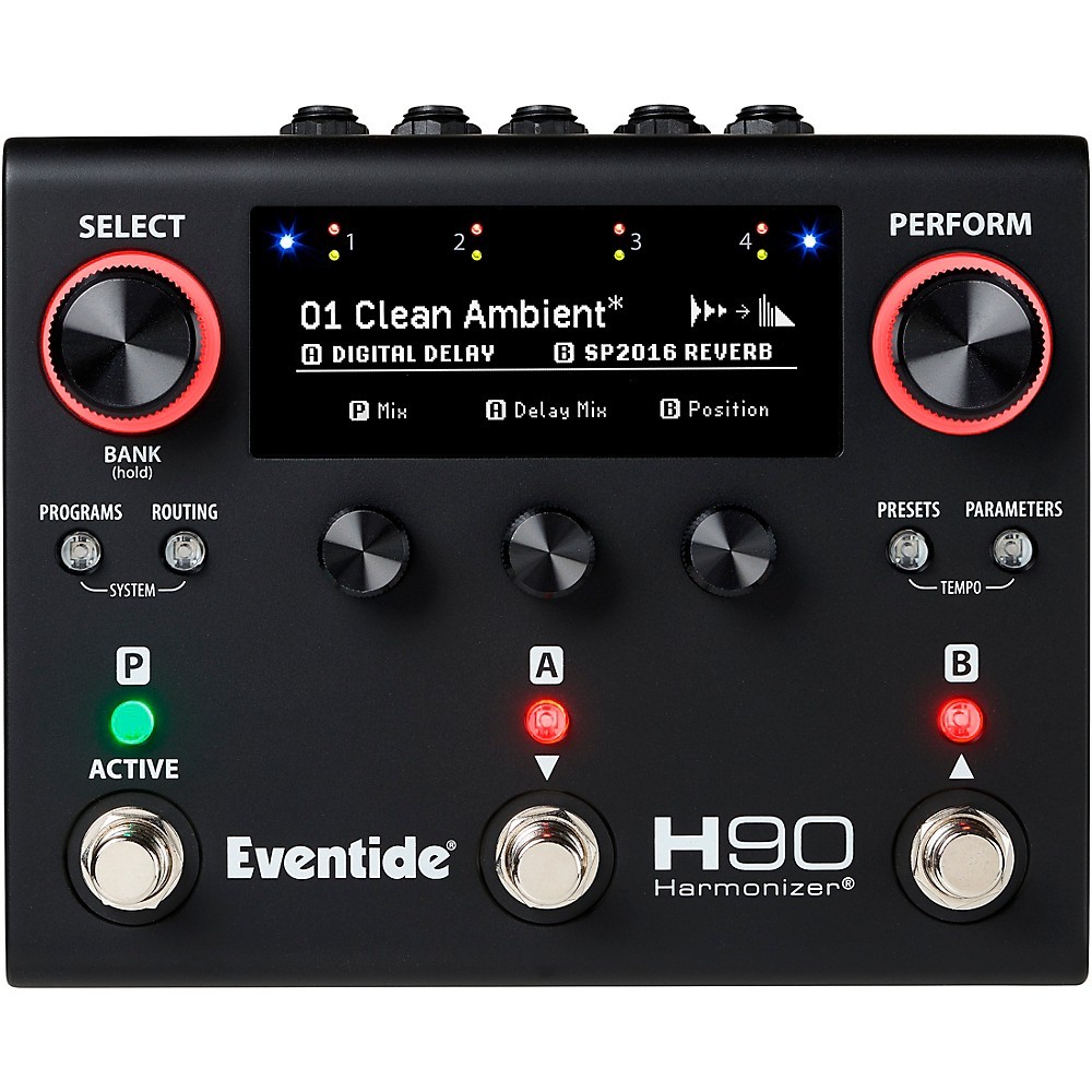Eventide H90 Harmonizer Guitar MultiEffects Pedal Limited Edition Dark