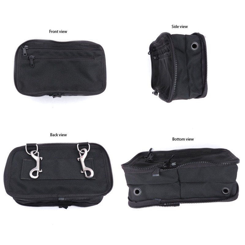 Side-mounted Back Fly BCD Storage Bag Mini Type Scuba Diving Storage Pocket