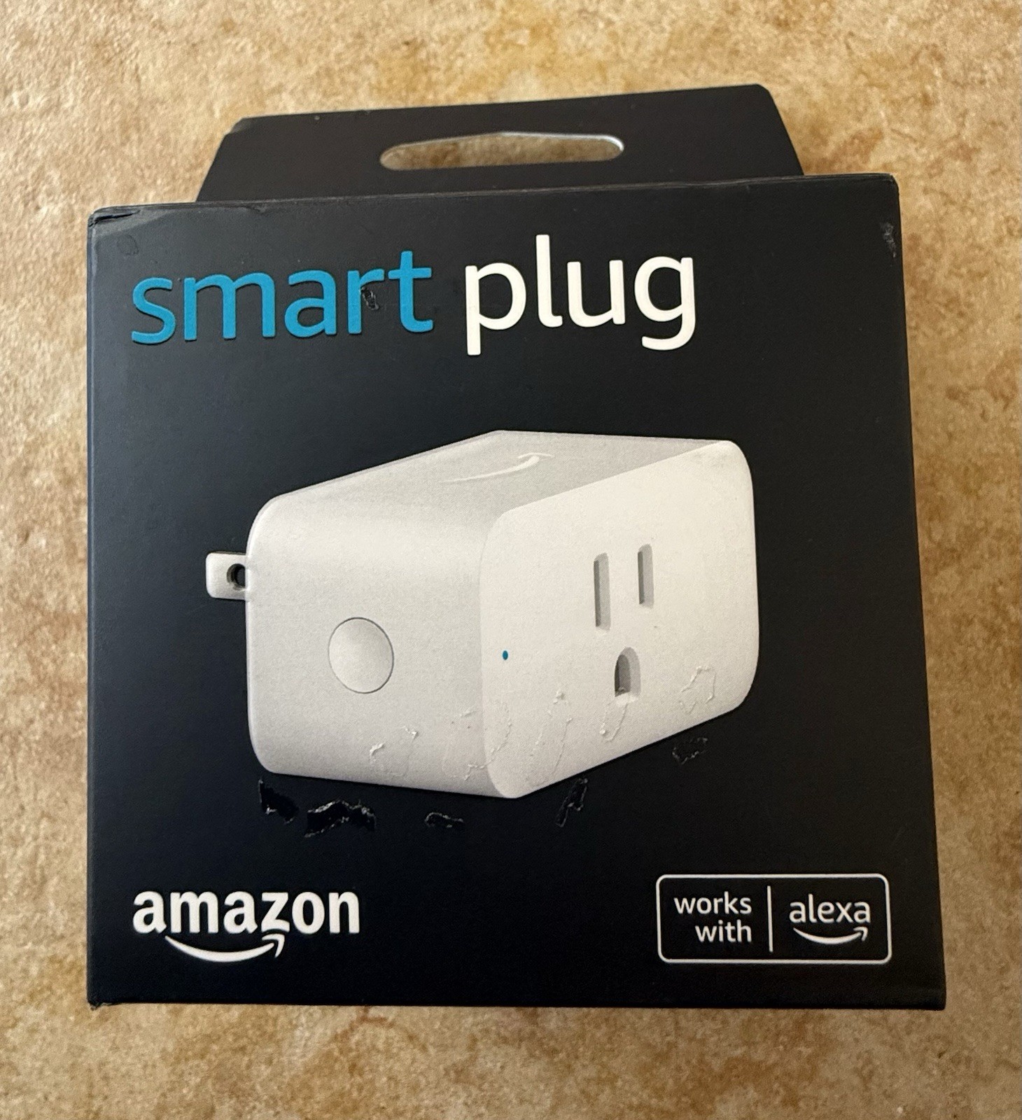 NEW SEALED Amazon WiFi Smart Plug White, Compatible with Alexa Voice Control