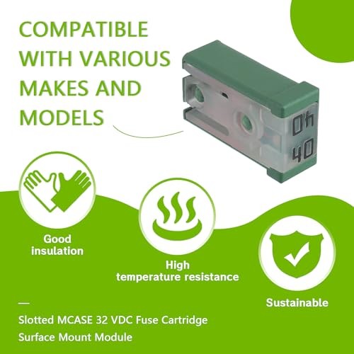 15A 20A 25A 30A 40A 50A 60A 32V Mini Slotted Automotive 15 20 25 30 40 50 60A