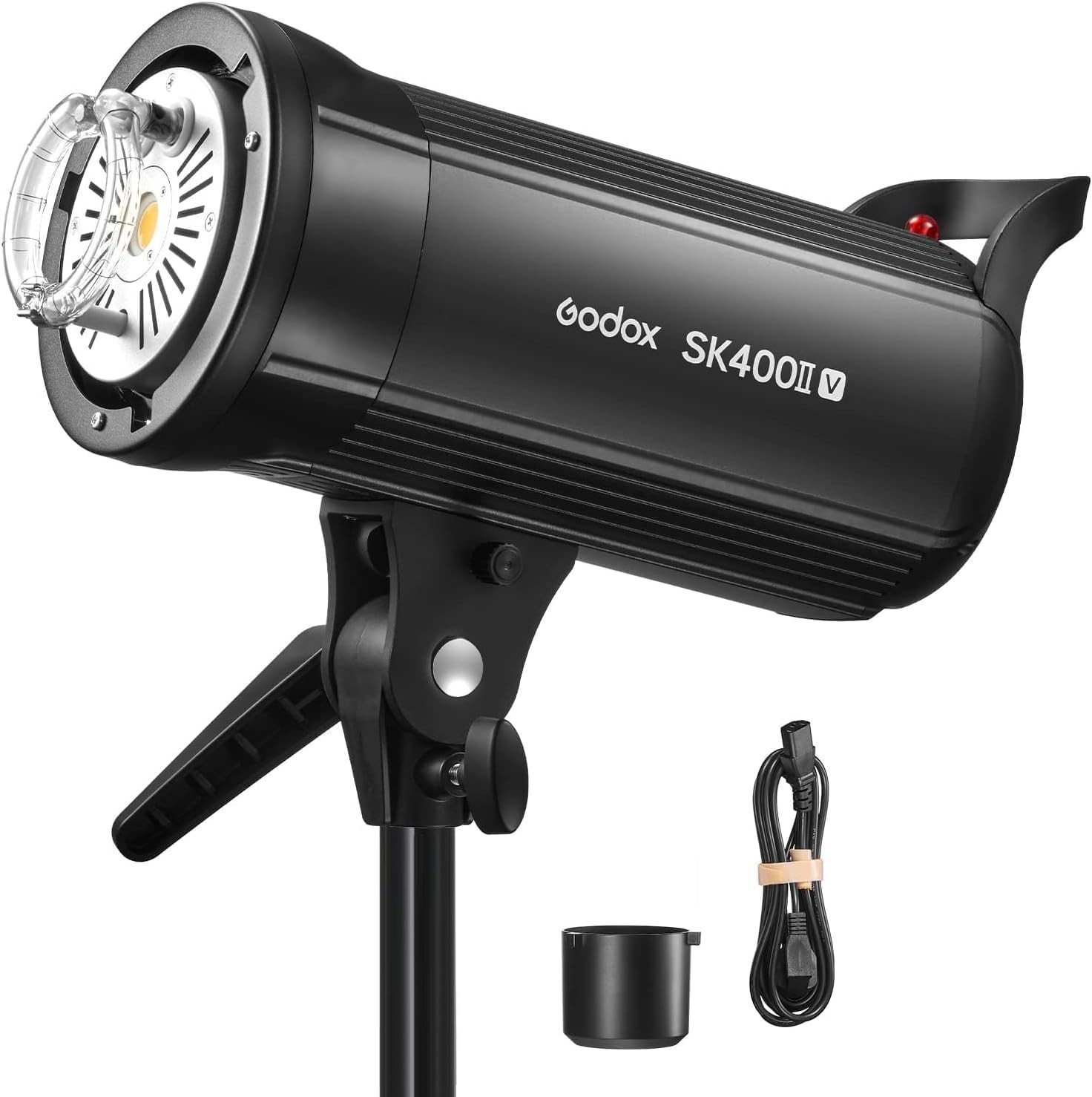 GODOX SK400II-V 400Ws Photo Studio Strobe GN65 Built-in LED SK400II-V, black