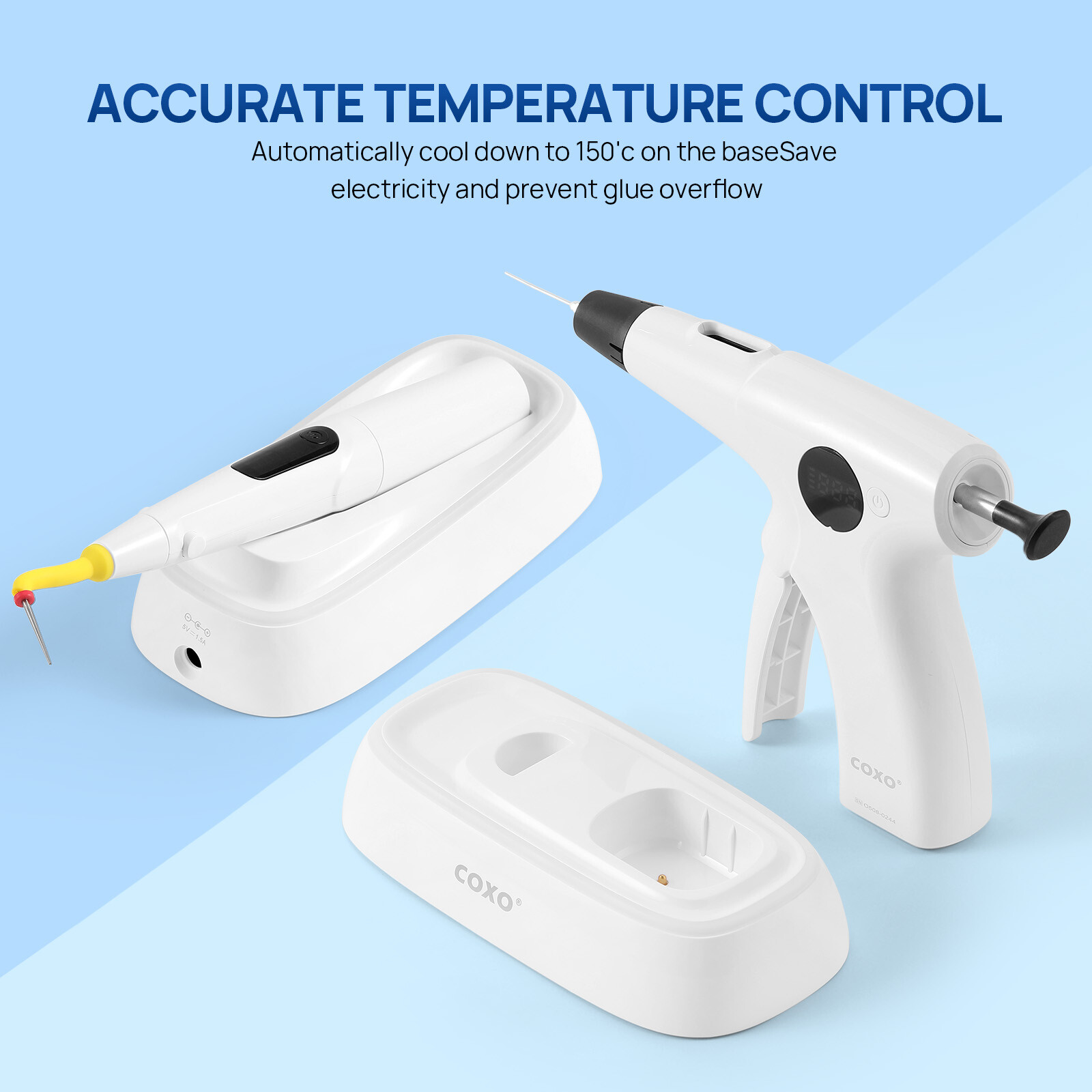 COXO Endodontic Gutta Percha Obturation System Heated Backfill Gun C-FILL MINI
