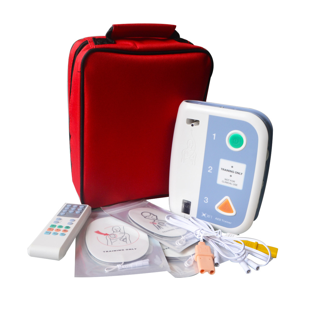 Automated External Defibrillator AED Trainer Device For CPR Training in English
