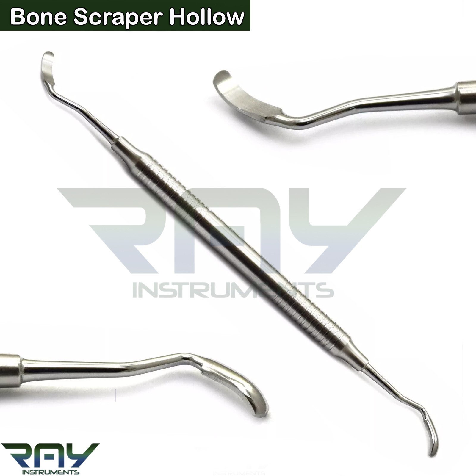 Dental Bone Grafting Instruments Palti Bone Graft Packer Compactor Scraper