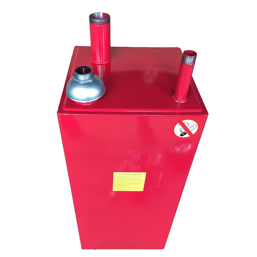 Heavy Duty 30 Gallon Fuel Gas Caddy Tank Drum Gasoline Diesel Transfer