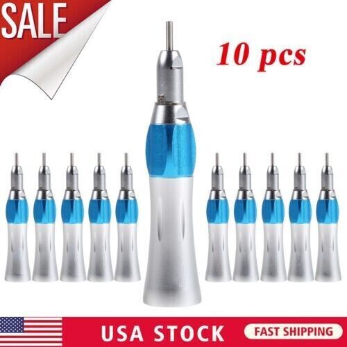 NSK Style Dental Slow Low Speed Straight Handpiece Nose Cone E-type Attach po