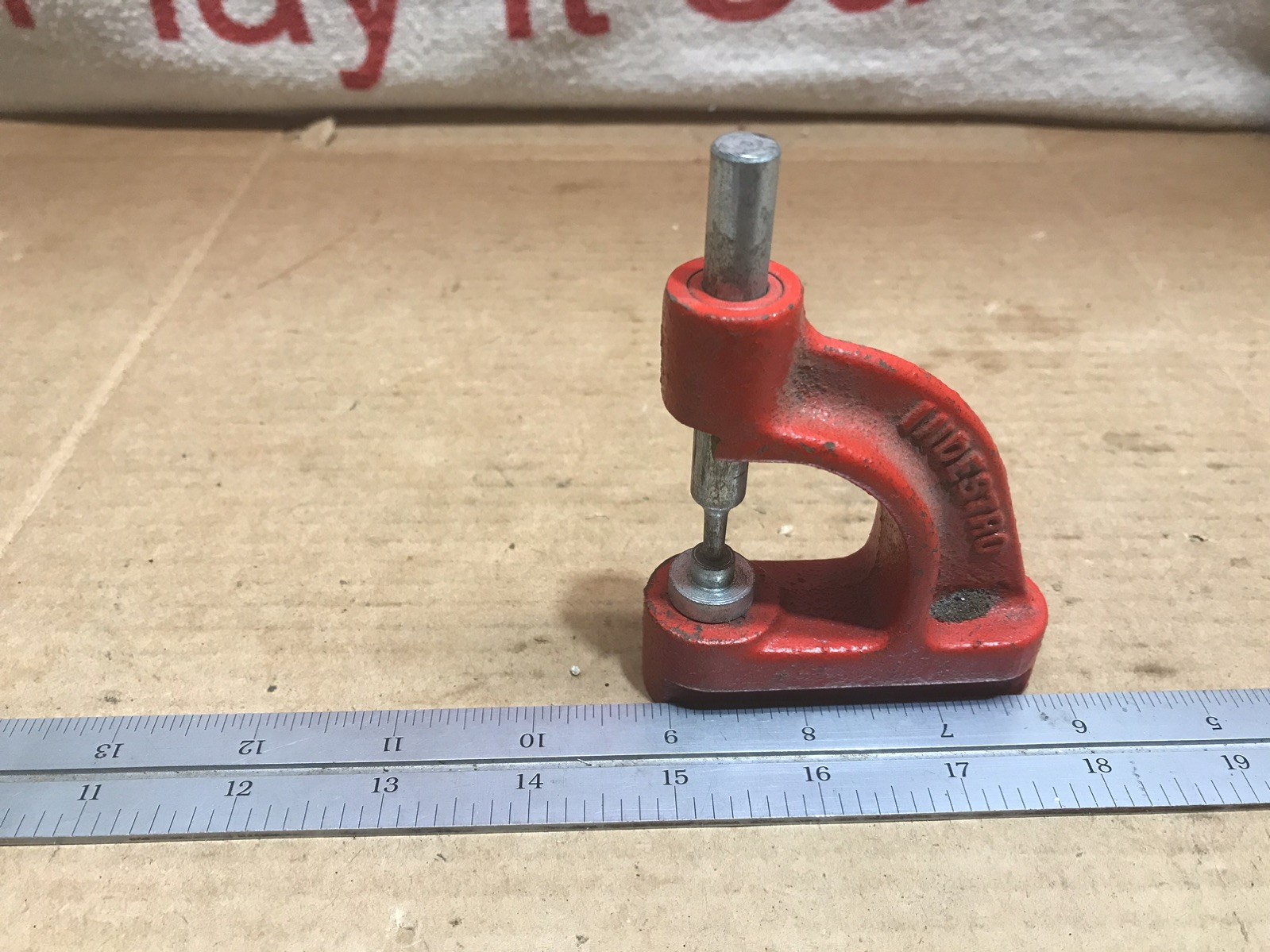 Indestro Brake Lining General Riveting Set Vintage USA