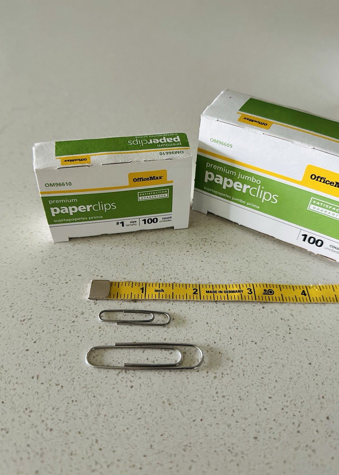 OFFICEMAX PAPERCLIPS & STANDARD STAPLES
