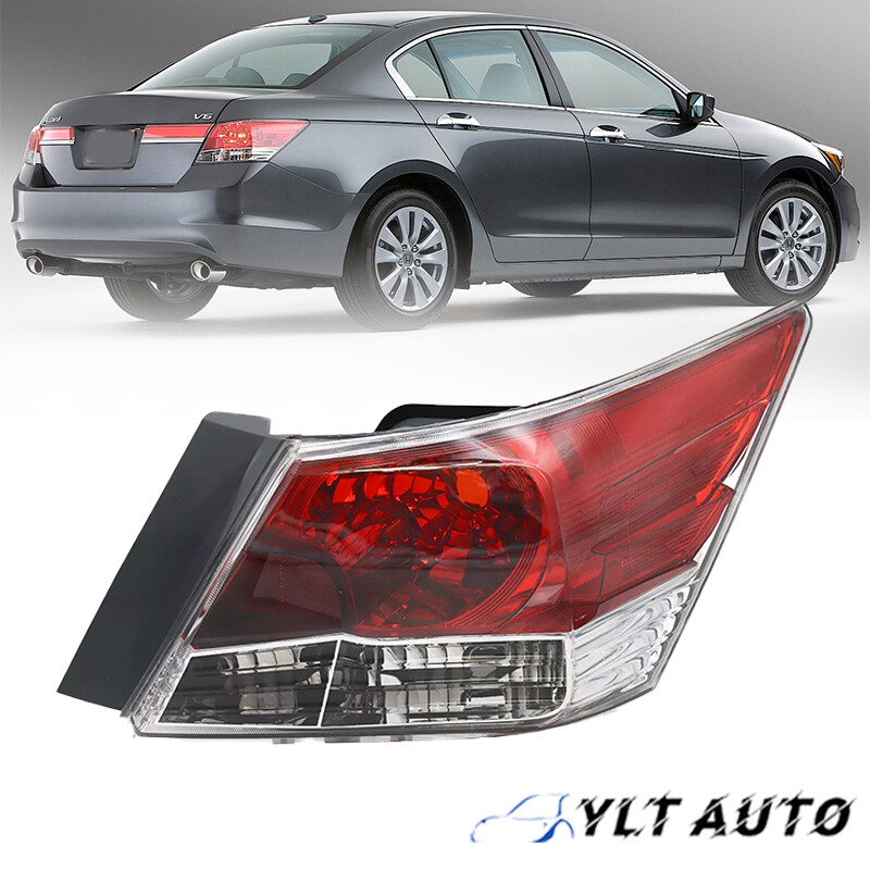 For 2008-2012 Honda Accord 4Door Sedan Pair Tail Light Lamp Right Passenger Side