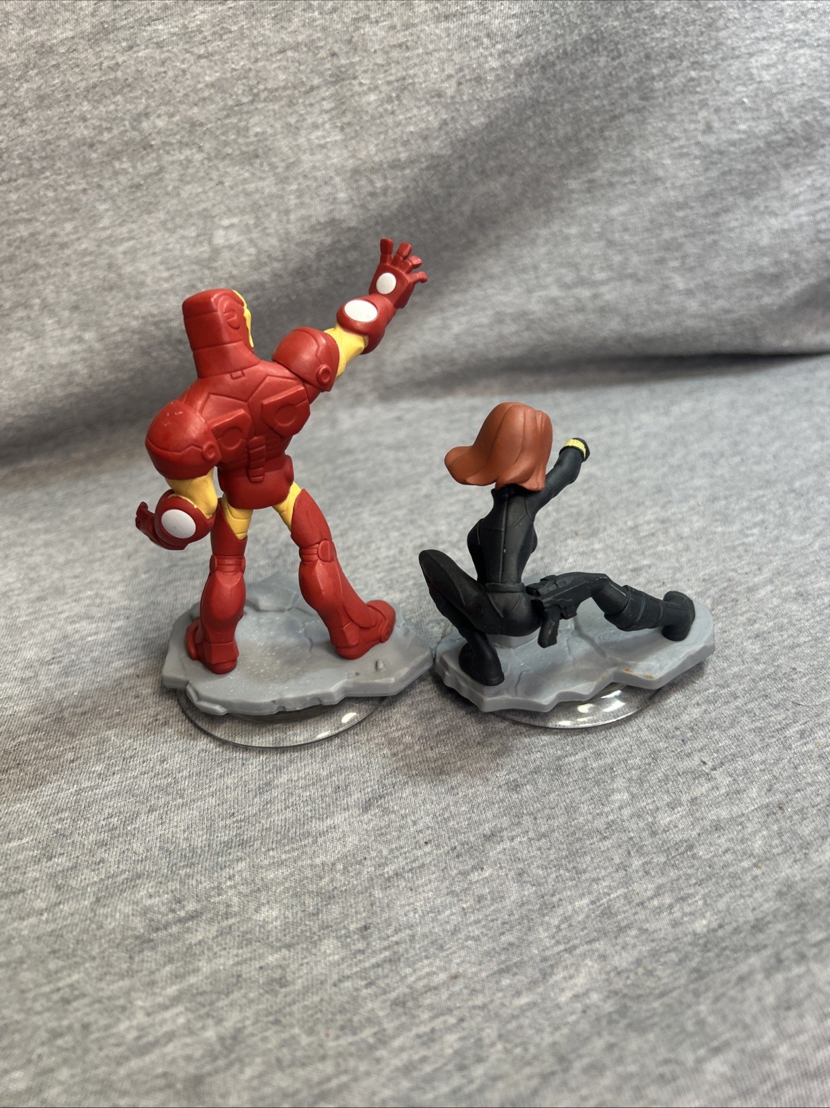 Disney Infinity 2.0 Marvel Superheroes Black Widow & Iron Man Figures