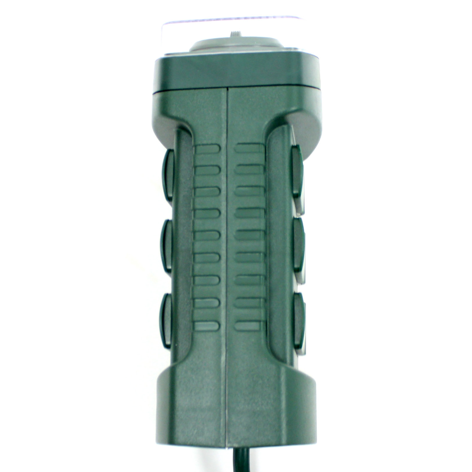 6 Outlet UL LISTED Outdoor Yard Grounded Power Stake Timer DawnDust Light Sensor