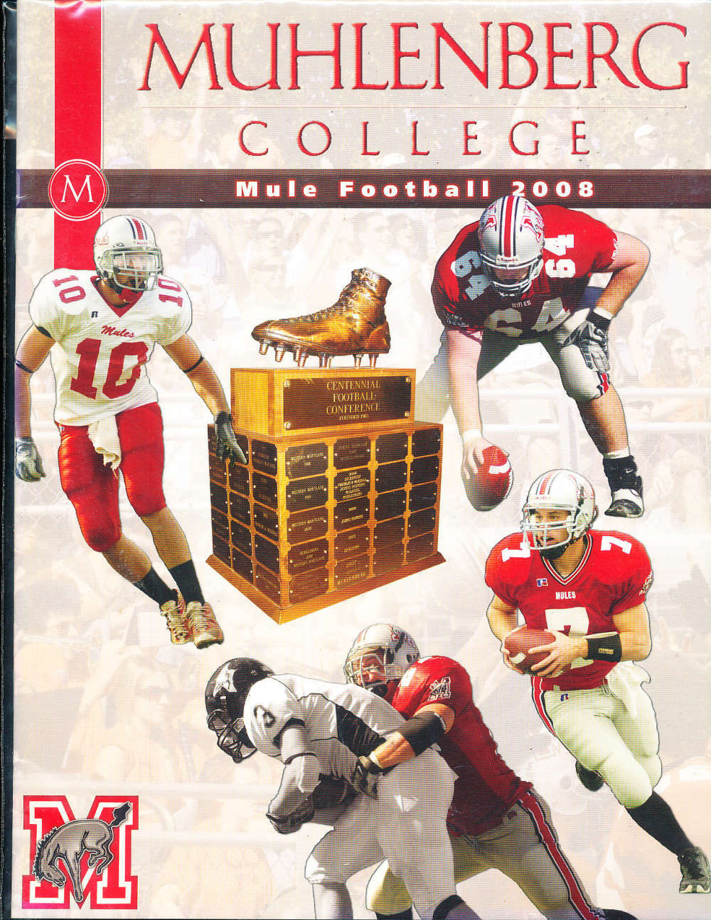 2008 Muhlenberg College Football Media Guide bx109