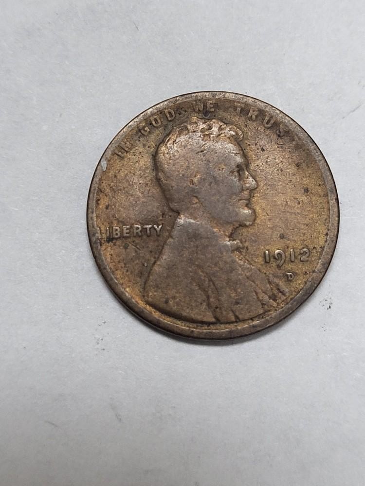 1912 D Lincoln Cent CHEAP !!!   A