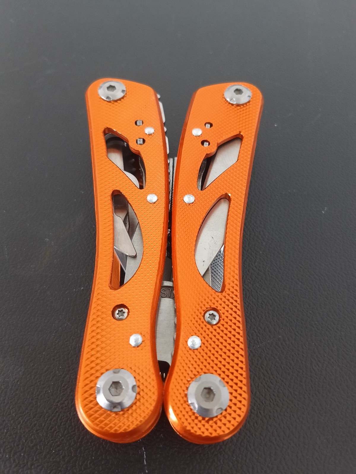 Quality Durable Stainless Steel -Orange Multi Tool.