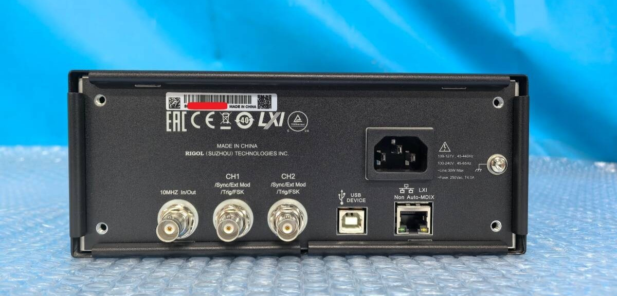 RIGOL DG2072 2-Channel LXI Function Arbitrary Waveform Generator 70MHz 250MSa/s