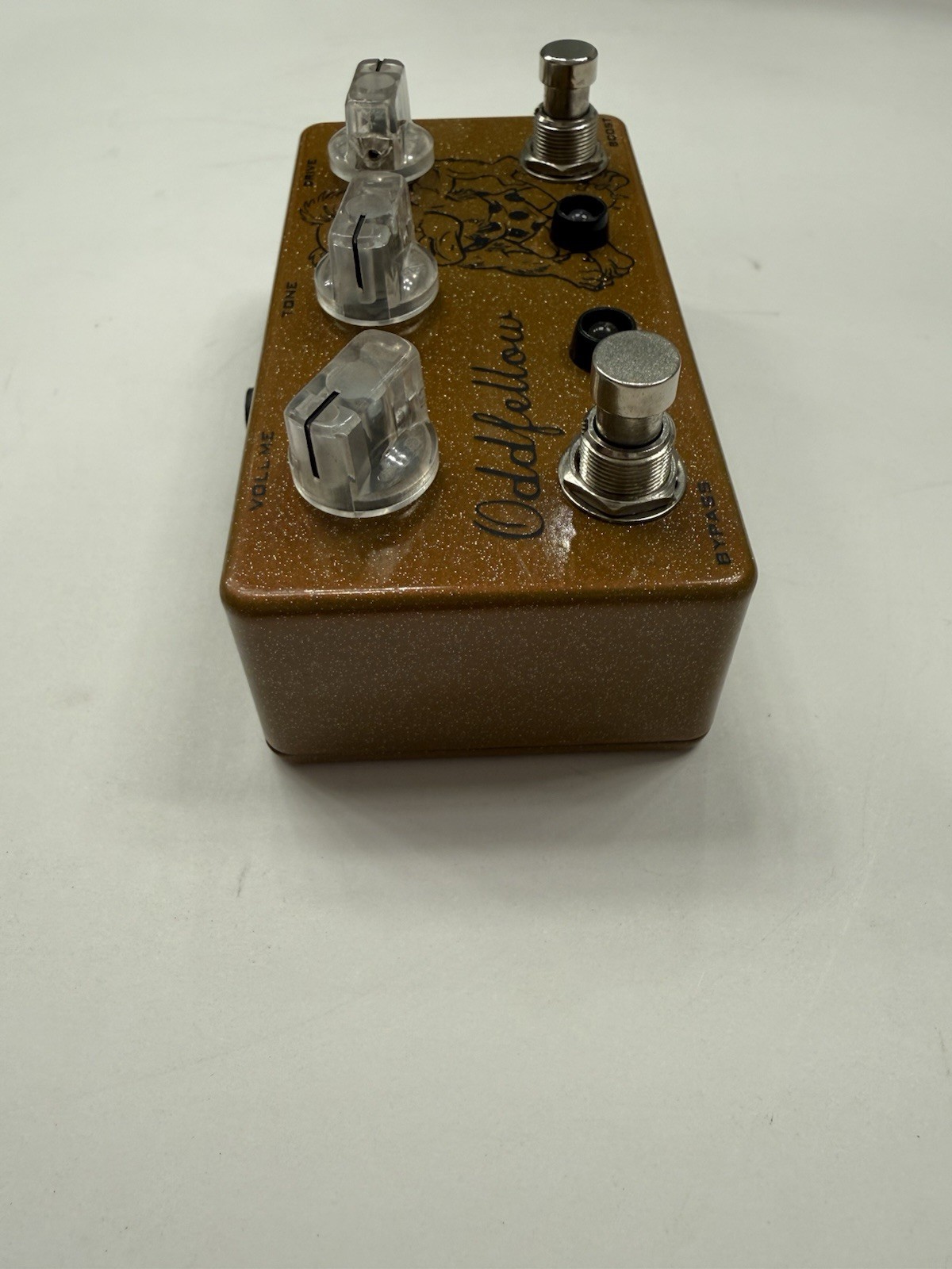 Oddfellow Caveman Transparent Overdrive Boost Hand Built Guitar Effect Pedal