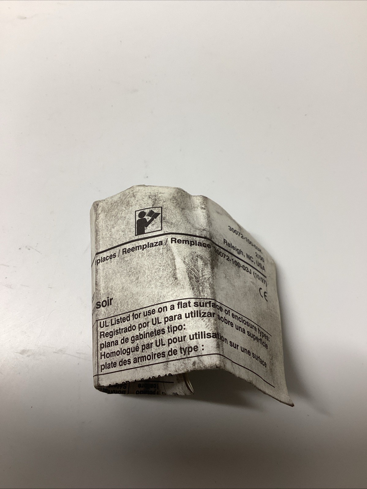 Square D 9001KQ18B Pushbutton (Ripped Box) U-828