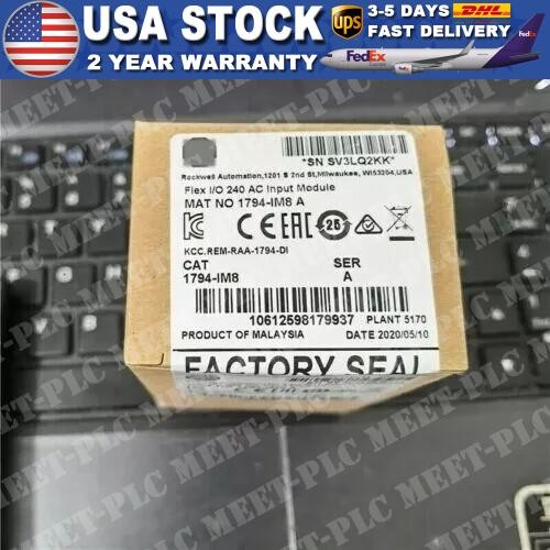 New Factory Sealed 1794-IM8 SER A Flex I/O Digital Input Module 1794IM8