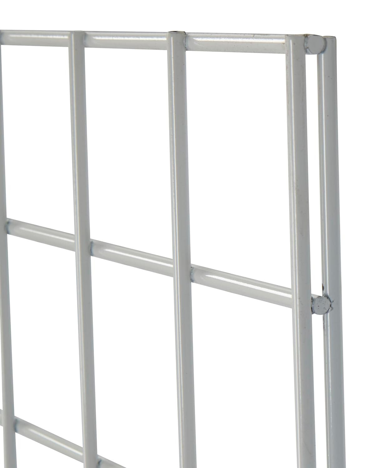 Wire Grid Panel 2' x 4' with 4 Wall Mounts White Retail Display Craft Gridwall