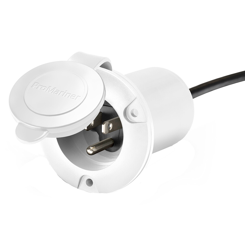 PROMARINER UNIVERSAL AC PLUG WHITE