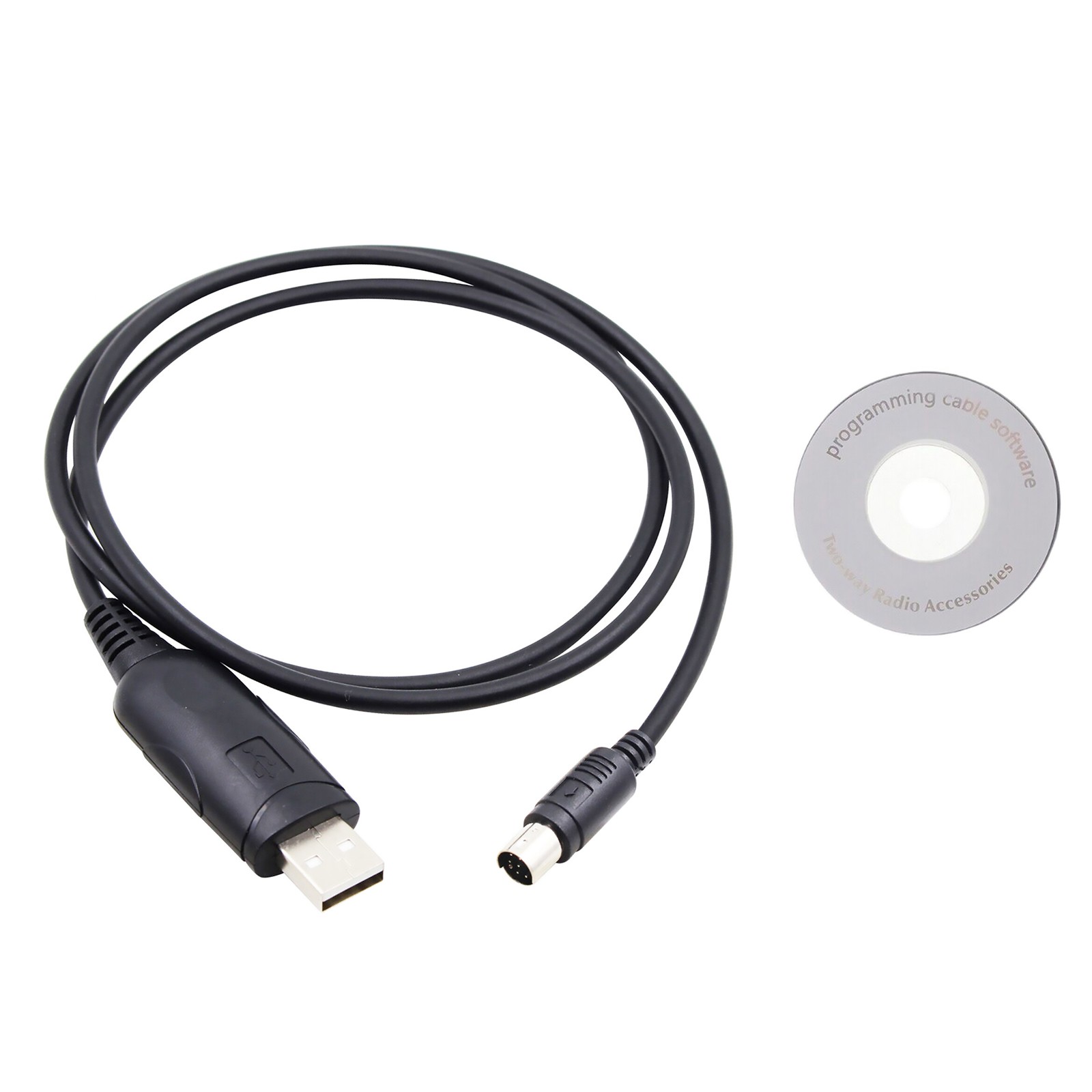 Radio Walkie Talkie Accessory Programming Cable USB For Yaesu  FT-8900 FT-8800