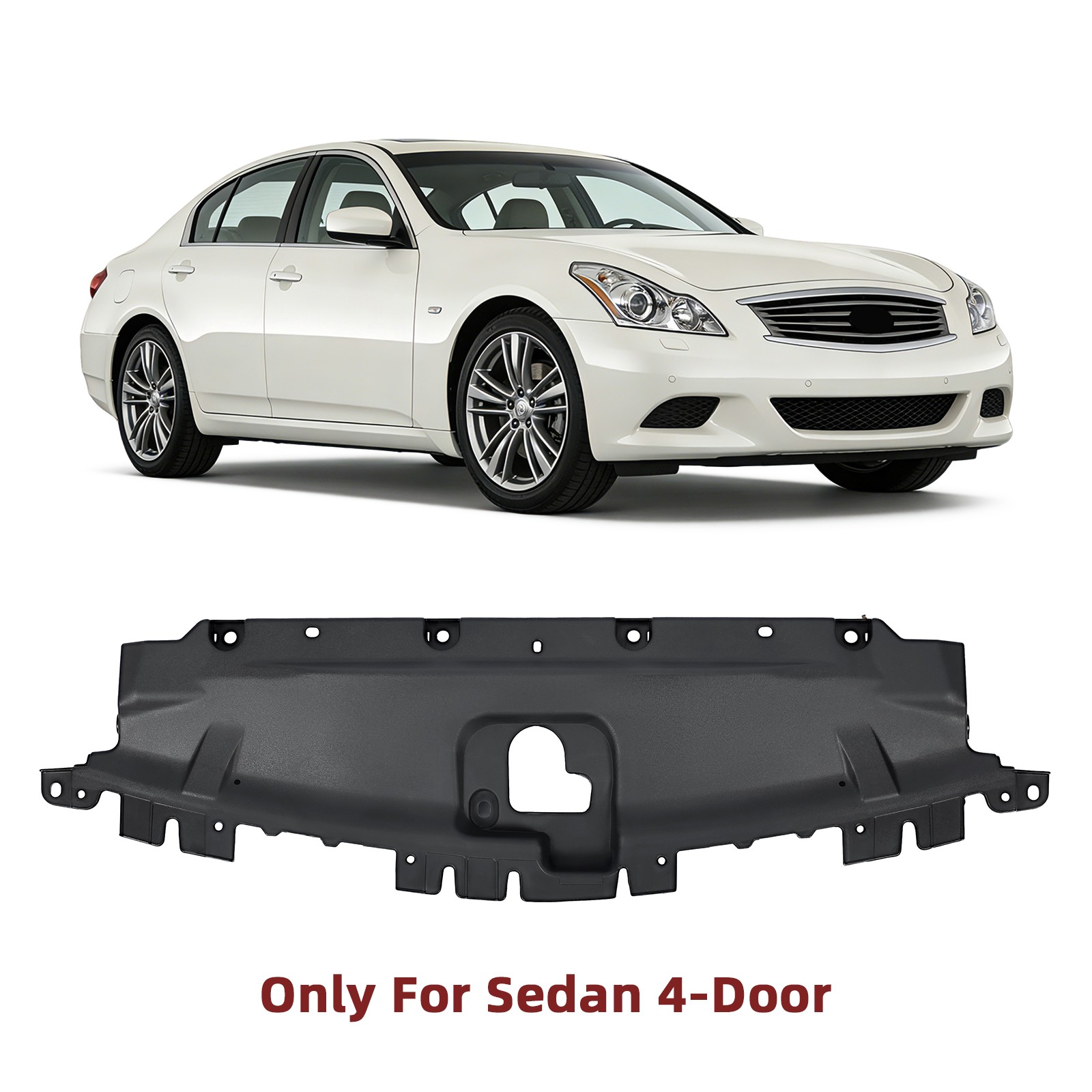 New Upper Replacement Radiator Support Cover For Infiniti G35/G37 Sedan 07-15