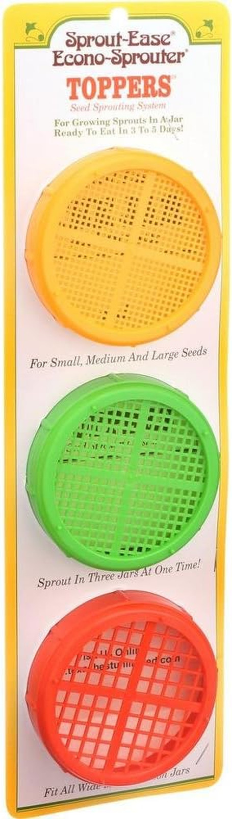 Sprout-Ease - Econo-Sprouter Toppers Set - 3 Piece(s)