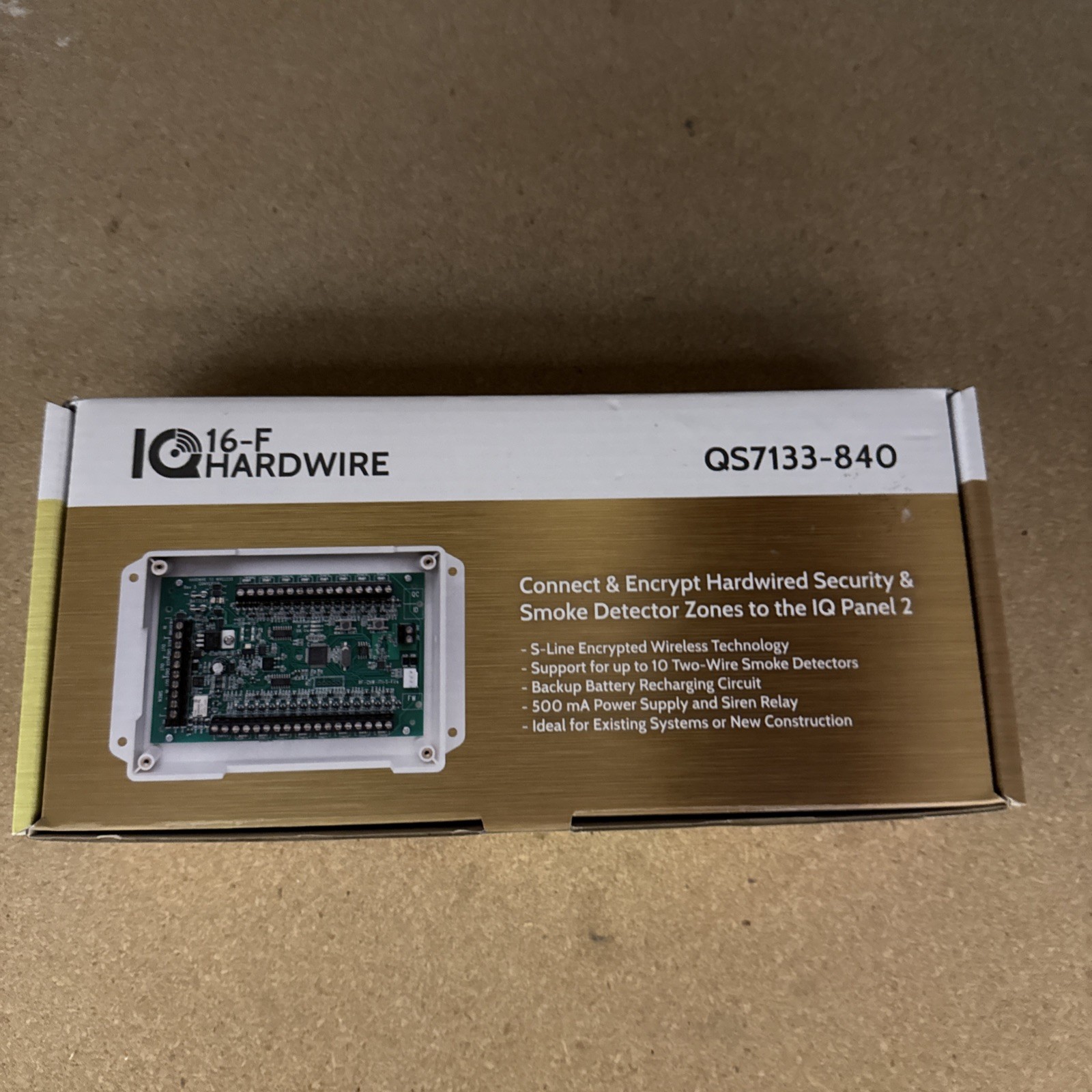 Qolsys QS7133-840 IQ Hardwire 16-F Wireless Converter