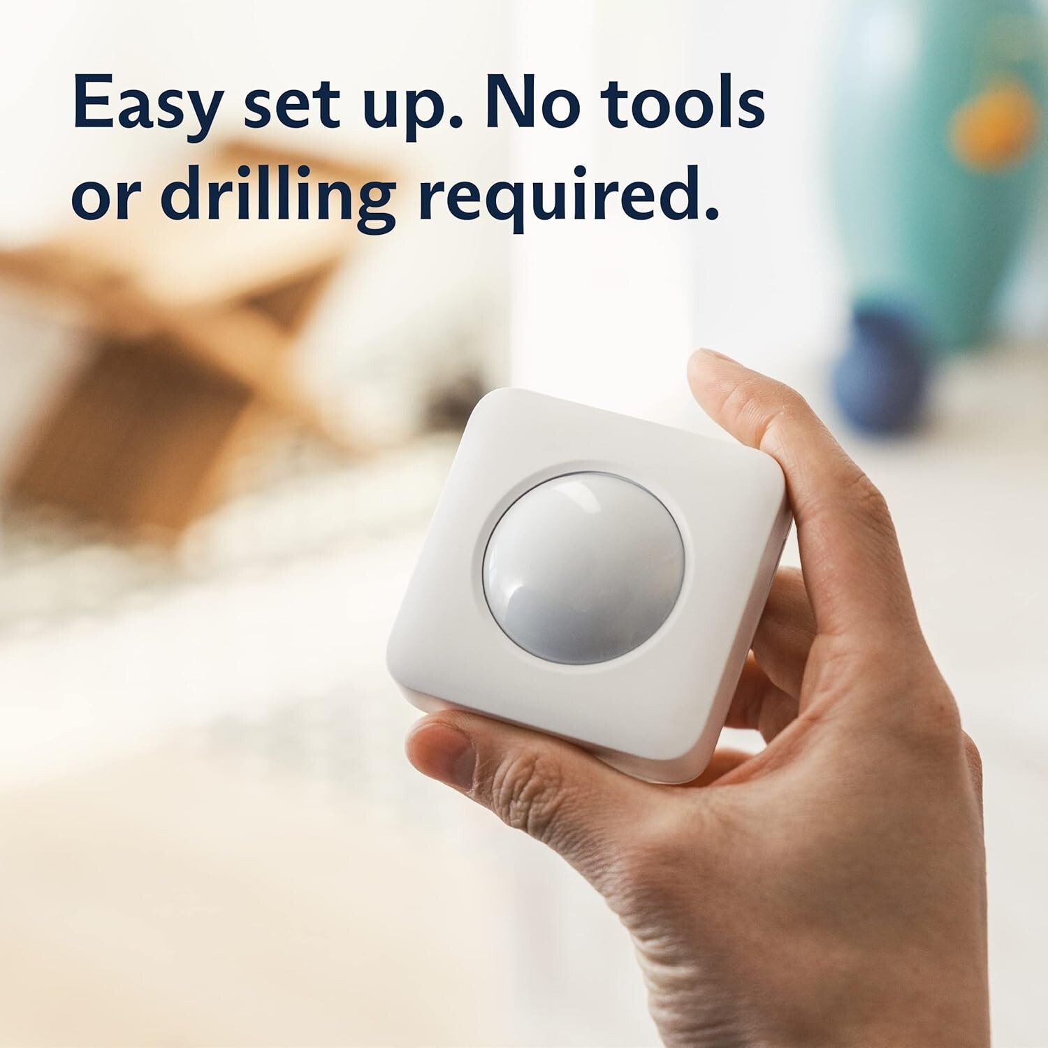 Advanced Motion Detection Sensor - 90-Degree Wide Coverage for Complete Security