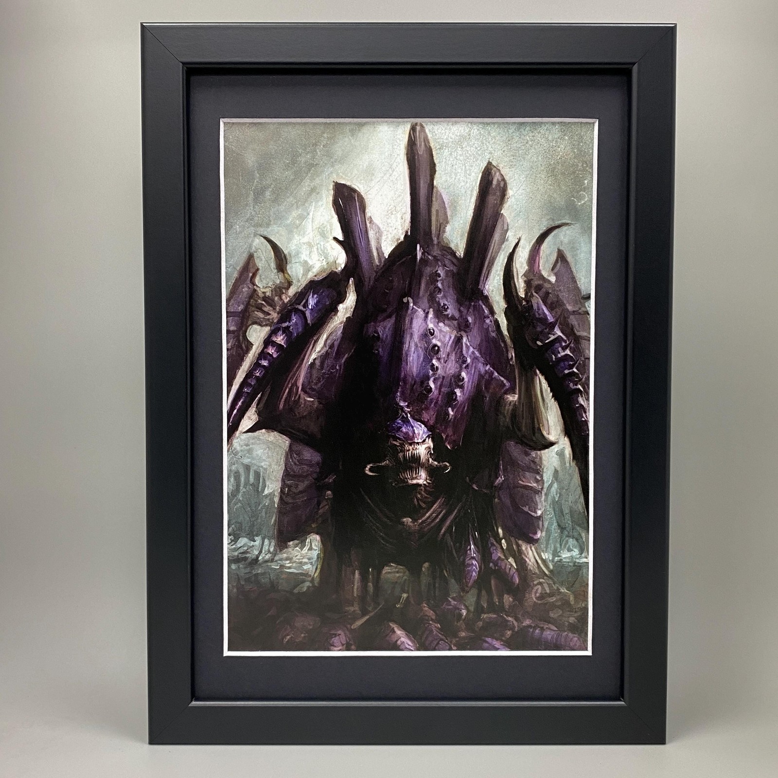 TYRANIDS TERVIGON FRAMED ART HIVE FLEET WARHAMMER 40,000 40K