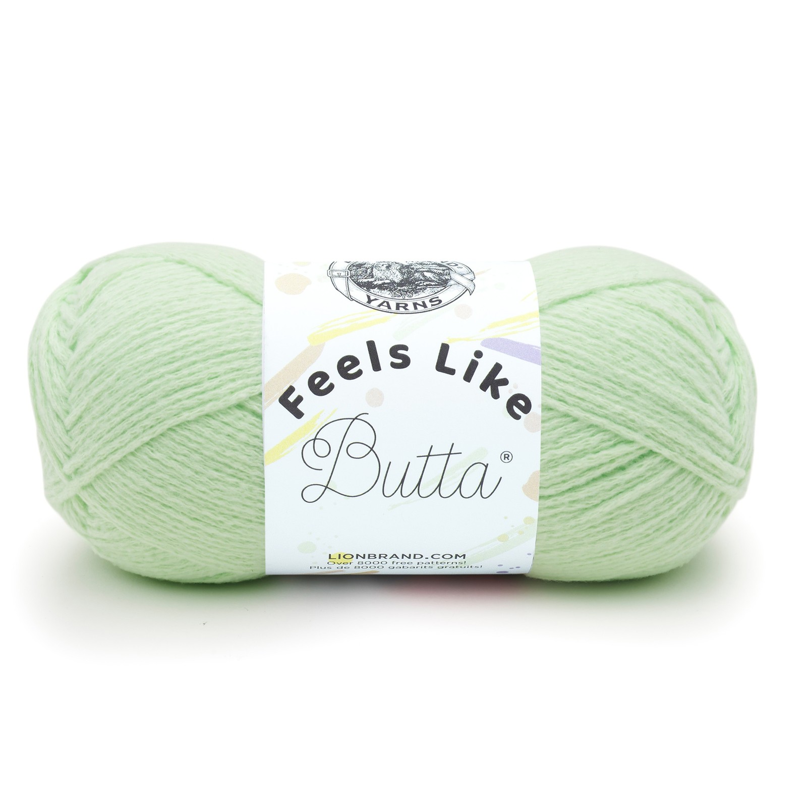 Lion Brand Feels Like Butta Yarn-Mint - 3 Pack