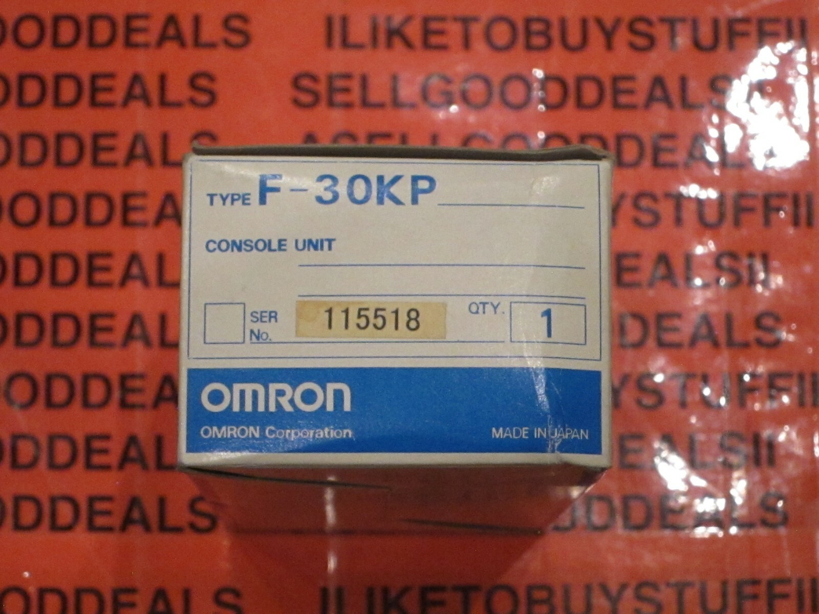Omron F-30KP Console Unit F30KP New